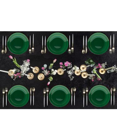 Trendables 120 Pack Disposable Silverware Set - White & Gold Plastic Cutlery Dinnerware - Includes 40 Forks, Spoons, Knives - Plastic Utensils Party Set - Buy Online on GoSupps.com