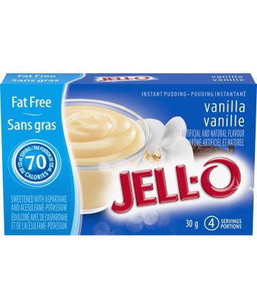 Jell-O Fat-Free Vanilla Instant Pudding 30g (Pack of 24)