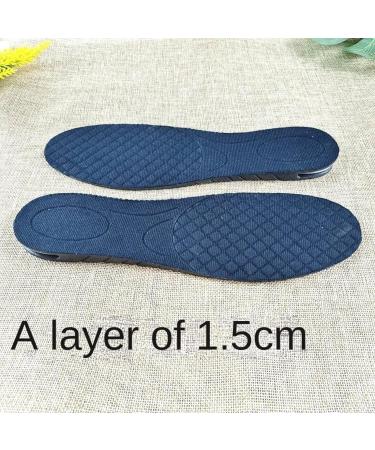 Buy Invisible Inner Heightening Shoe Pads - PVC Sports Shock Absorption 1.5cm Thin Layer for Increased Comfort & Height - Buy Online on GoSupps.com