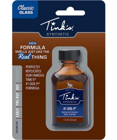 TINK'S 1 Doe-P Synthetic Scent 1 oz - Brown | Hunting Attractant - Buy Online on GoSupps.com