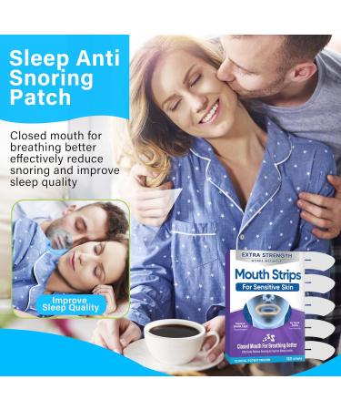 120 Pcs Mouth Tape for Snoring | Snoring Aids for Men/Women | Enhance Nose Breathing | Reduce Snoring | Purple - Buy Online on GoSupps.com