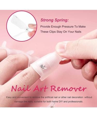 Gel Nail Polish Removal Kit with Clips, Wipes, Files, Buffer, Brush, Pusher & Peeler - Buy Online on GoSupps.com