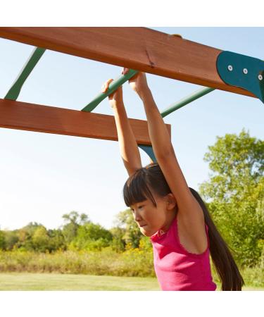 Swing-N-Slide Metal Monkey Bars with 6 Rungs & Hardware - Green - Buy Online on GoSupps.com
