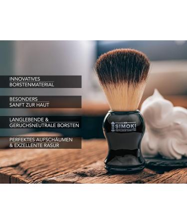Sir Simoki Vegan Razor Brush - Soft Skin-Friendly Bristles | Sustainable & Durable Beard Care - Buy Online on GoSupps.com