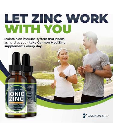 Zinc Chelate Immune Booster - Ionic Zinc Liquid Drops for Immunity, Skin & Reproductive Health - 2 Fl Oz (Pack of 1) - Buy Online on GoSupps.com