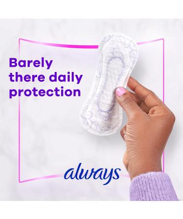 Always Radiant Daily Liners Regular Absorbency - 96 Count | Unscented, Odor-Free Protection - Buy Online on GoSupps.com
