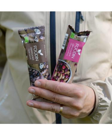  FOODIN FOODIN 12 Pack Cereal Bars Nut Mix Candy & Snacks 100% Organic Gluten Free & Dairy Free for Healthy Snacks - Chocolate Cocoa Crunch (12 X - Buy Online on GoSupps.com