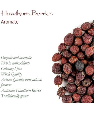 Hawthorn Berry Organic Whole Juicy - Hawthorne Berries High Food Grade 100g - Buy Online on GoSupps.com