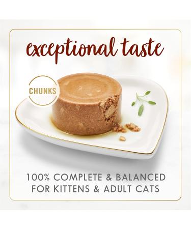 Fancy Feast Chunks Wet Cat Food Beef Flavour in Gravy - 85 g Can (24 Pack) - Buy Online on GoSupps.com