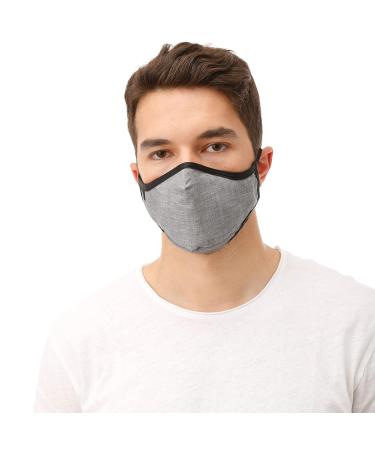 Pro Reusable Face Mask - Breathable 3 Layer Washable Cloth Unisex Anti-Fogging Nose Wire & Adjustable Ear Straps - Ship Internationally - Buy Online on GoSupps.com