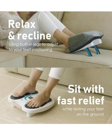 Paingone Fllow EMS Circulation Stimulator - FDA Cleared Muscle Booster for Legs & Feet | 150 Intensity Levels | Portable Pain Relief Device - Buy Online on GoSupps.com