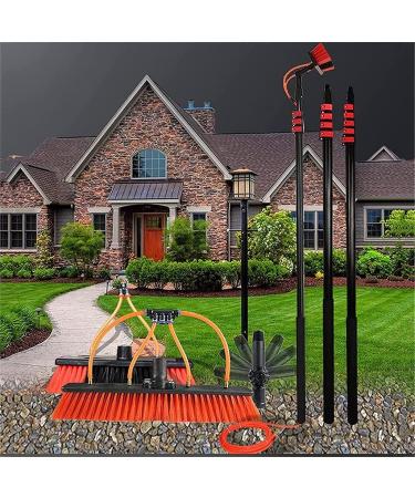 Photovoltaic Cleaner Teleswindow Cleaner Panel Cleaning Brush Water Fed Brush Head Multi-Angles Conservatory Roof Glass Cleaning Brush (Color : 6m) (9m) - Buy Online on GoSupps.com