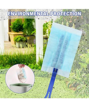 Volumoon Manual Dust Removal Set 20 Pcs Duster Removal Refill Kit with 2 Handle Strong Electrostatic Dust Removal Fluffy Duster Refills for Home Office& Car Cleaning (Blue) - Buy Online on GoSupps.com