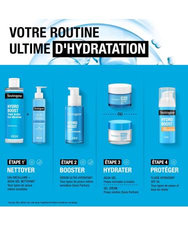 Neutrogena | Hydro Boost Hydrating Fluid SPF 50 (50 ml) Facial care with hyaluronic acid provitamin B5 and niacinamide Moisturizing care with sun protection - Buy Online on GoSupps.com