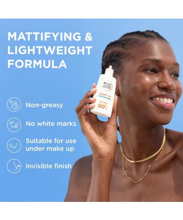 Garnier Ambre Solaire Super UV Niacinamide Daily Fluid UV sunscreen with SPF 50+ invisible finish 1 x 40 ml - Buy Online on GoSupps.com