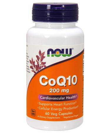 Coq 10 200 mg - Now Foods - 60 - VegCap