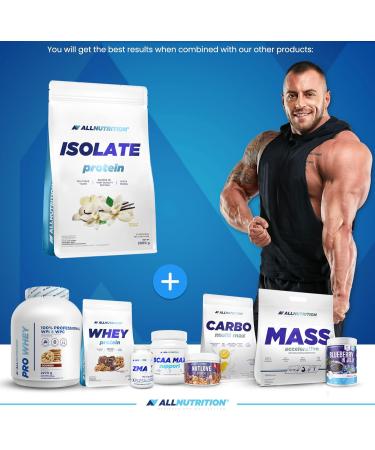 Allnutrition Isolate Protein Vanilla - 2000g - Buy Online on GoSupps.com