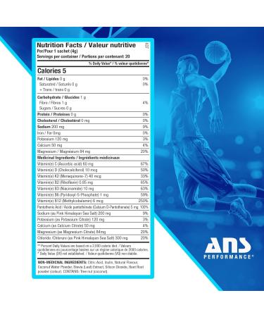 ViON+ Hydration Mix Blue Raspberry - Sugar-Free Electrolyte Powder with 8 Essential Vitamins - 20 On-the-Go Stick Packs for Hydration Energy & Recovery - Natural Flavors & No Artificial Colors or Dyes - Buy Online on GoSupps.com