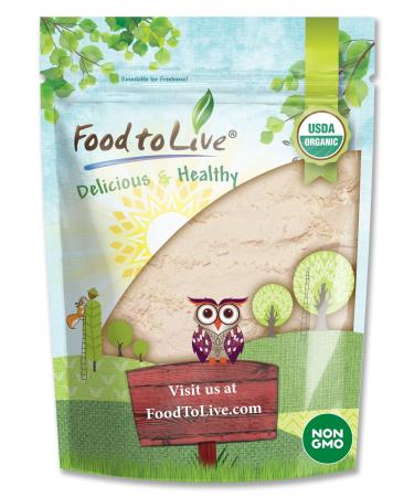 Organic Coconut Flour, 8 Ounces- Non-GMO, Kosher, Raw, Vegan, Unsweetened, Unrefined, Unsulfured Fine Powder, Bulk, Great for Baking 8 Ounce (Pack of 1)