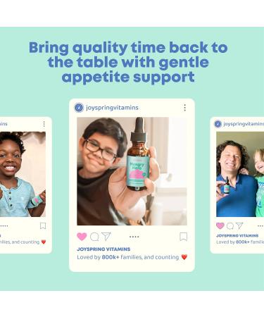 JoySpring Appetite Booster for Kids Ages 3+ | Natural Weight Gain with L-Lysine & B Vitamins | Toddler Appetite Booster | Supports Healthy Growth & Development | 2oz Liquid - Buy Online on GoSupps.com