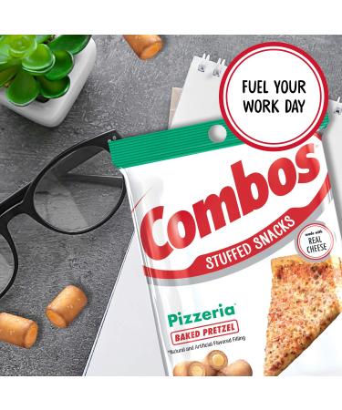 COMBOS Pizzeria Pretzel Baked Snacks - 6.3oz Bag - Buy Online on GoSupps.com