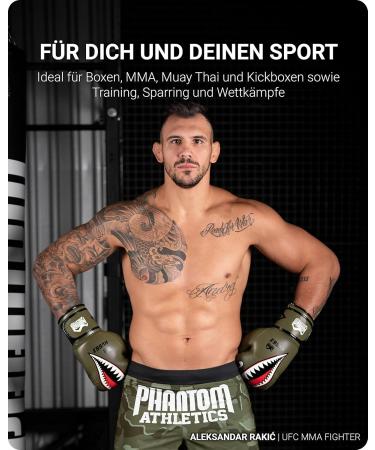 Phantom Boxing Gloves | MMA & Thai Boxing | Fight Squad 12 Oz | International Shipping Available - Buy Online on GoSupps.com