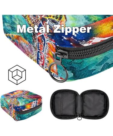 Portable Menstrual Pad Bag & Swim Storage for Girls & Women - Seate Zippered Cup Pouch - Buy Online on GoSupps.com