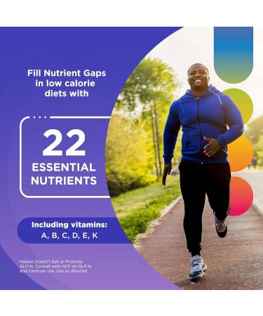 Centrum Nutrient Replenish GLP-1 Nutrition Support Multivitamin for Whole Body Health and Appearance - 180 Tablets 6 Month Supply - Buy Online on GoSupps.com
