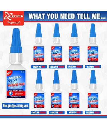20g Shoe Glue - Ultimate Strength Adhesive for for Soles Boots Sneakers Heels Hiking Shoes Leather Handbags - Quick Set in 15 Seconds Shoe Glue 20g/1pack - Buy Online on GoSupps.com