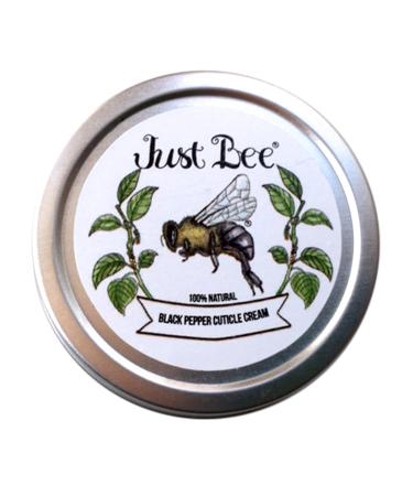 Just Bee 100% Natural Organic Essential Oils Beeswax Black Pepper Cuticle Cream (1 pack)