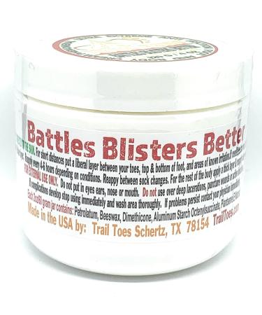 Trail Toes Phenomenal Anti Friction Cream - White - 4oz | Foot & Body Protection - Buy Online on GoSupps.com