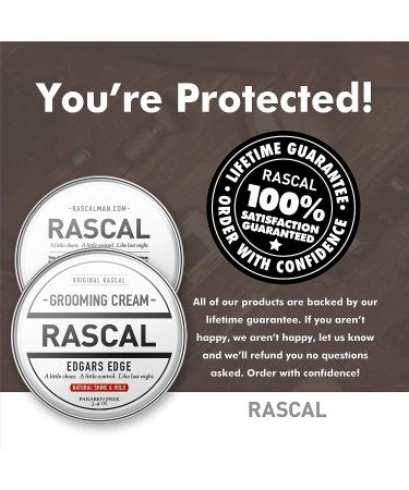 Edgars Edge Grooming Cream - Natural Shine & Hold | Beeswax & Castor Oil | TSA Friendly (3.4oz) - Buy Online on GoSupps.com