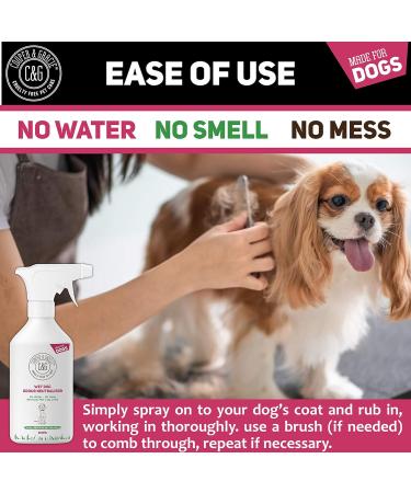 Wet Dog Odour Neutraliser 500ml | Waterless Ourdour Eliminator | Rinse Free Deodoriser Spray | Pleasant Smelling Dog Ingredients |100% Cruelty Free - Buy Online on GoSupps.com
