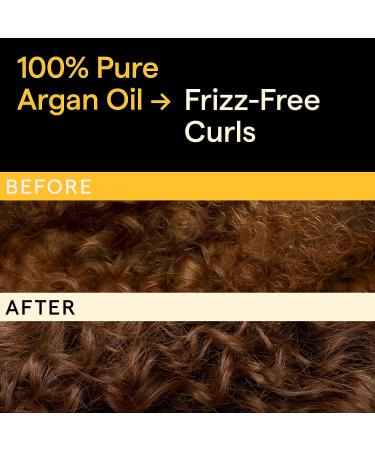 Argan Oil Hair Treatment for Nourishing Dry, Damaged Hair Growth - With Vitamin E for Strong, Frizz-Free Curls - Buy Online on GoSupps.com