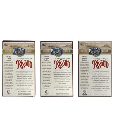 Lundberg Family Farms Italian Risotto Variety Pack - Creamy Parmesan, Garlic Primavera & Butternut Squash - Gluten-Free Side Dish - 20 Minute Cook Time - 5.5 oz, 6-Pack - Buy Online on GoSupps.com