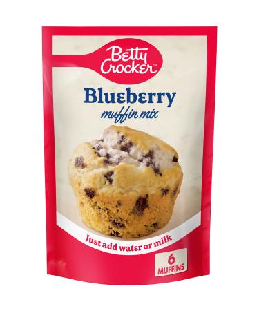 Betty Crocker Ready to Bake Blueberry Muffin Mix, 6.5 oz (Pack of 9) Blueberry 6.5 Ounce (Pack of 9)
