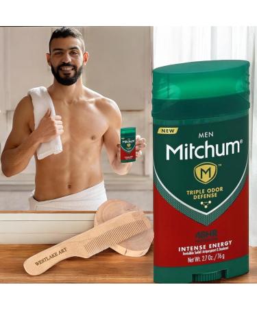 Triple Odor Defense Men's Deodorant 48 Hour - Invisible Solid Anti-Perspirant & Westlake Art Comb Bundle | 3 Pack - International Shipping Available - Buy Online on GoSupps.com