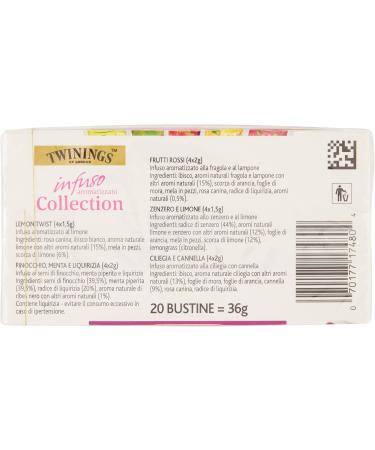  Twinings Twinings - Infusion Collection - 4 packs of 36g - Buy Online on GoSupps.com