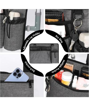 Practical Wheelchair Side Pack Storage Organizer Home Organization Space Saving Items Easy Install Armrest Bag  - Buy Online on GoSupps.com