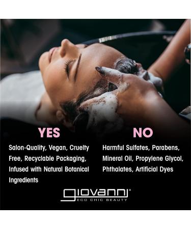 Giovanni 2chic Repairing Shampoo - Blackberry & Coconut Milk for Damaged Hair (24 fl oz) - Buy Online on GoSupps.com