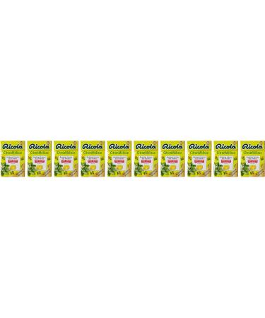 Ricola - Swiss Plant Sweets - Lemon Lemon Balm Fragrance - Refreshing - Sugar Free - 50g Box - Buy Online on GoSupps.com
