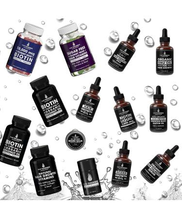 Organic EMU Oil for Hair Growth - Omega 3 6 9 Treatment to Stop Hair Loss & Thicken Hair - 1oz Serum for Men & Women by Hair Thickness Maximizer - Buy Online on GoSupps.com