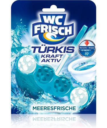 Toilet Fresh Power Active Turquoise Maker - 20 Pack | Powerful Toilet Cleaner & Fragrance Stones for Intense Freshness - Buy Online on GoSupps.com
