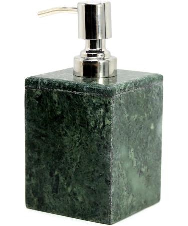 Kleo Luxury 4-Part Bathing Accessories Set | Green Liquid Soap Dispenser Toothbrush Holder Cup & Soap Shell | Premium Bathroom Accessories - Buy Online on GoSupps.com