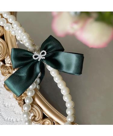 QIANF 1 Inch Double Face Satin Ribbon - 25 Yard (593-Dark Green) - Buy Online on GoSupps.com