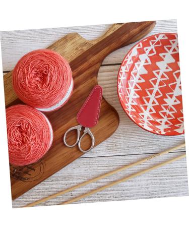 Minkissy 3-Piece Scissors Set | Embroidery Scissors with Leather Sheath & Tip Protection - Ideal for Crafts & Sewing - Buy Online on GoSupps.com