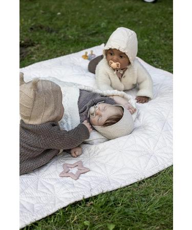 Bibs Baby Bitie Teether - Made in Denmark - 100% BPA & Phthalate Free - Ivory Star - Buy Online on GoSupps.com