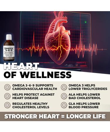 OMEGA 3-6-9 SYNERGY: Organic / Vegan / 225 000MG / 240ml. Organic Omega 3 6 9 With Hemp Oil. Extra Strength + High Potency for Joint Pain / Heart / Brain / Stress / Immune Support. Rich in GLA. Natural Ginger Flavour Sweet Ginger - Buy Online on GoSupps.com