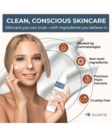 Aurene Hydr mel Watermelon Moisturizer with Niacinamide Watermelon Face Cream for Dry, Sensitive & Dull Skin Hydrating & Brightening Water Melon Skin Care with Apple & Lentil Extracts, 1.7 fl oz - Buy Online on GoSupps.com