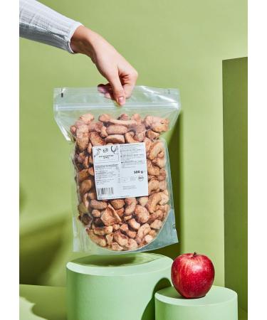 KoRo - Organic Puffed Apple 500 g - No added sugar - Particularly crunchy - Aromatic-fruity - 100% pleasure - Buy Online on GoSupps.com